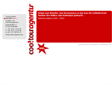 Tablet Screenshot of cooltouragentur.com